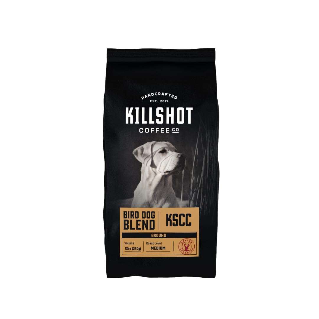 Killshot Coffee Ground Coffee - 12 Ounce Bag (12 oz, Huntsmen Roast)