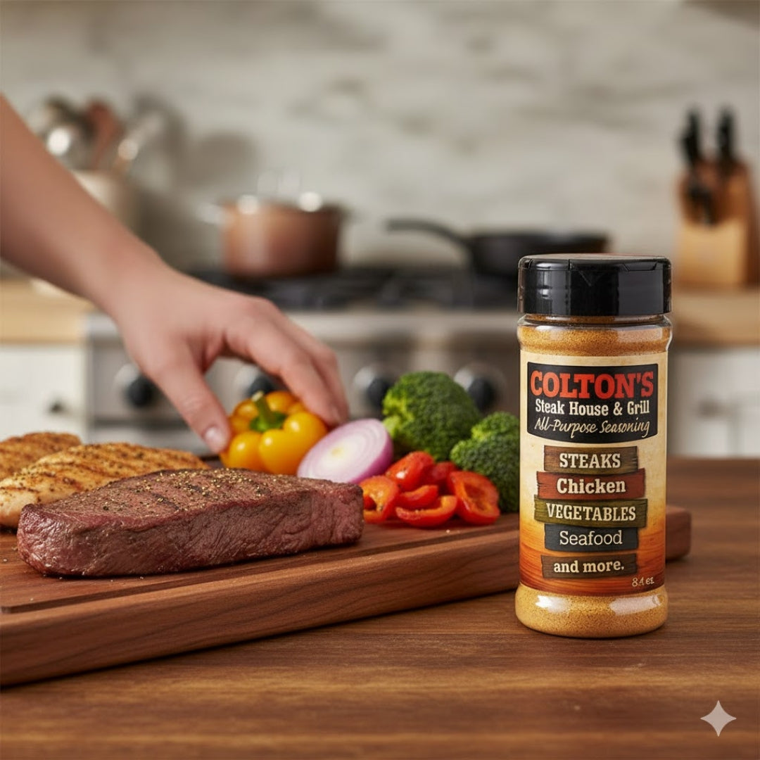 Colton's Steak House & Grill All-Purpose Seasoning 8.4oz (2 Pack)