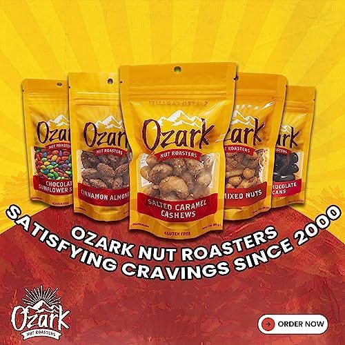 OZARK NUT ROASTERS, Chocolate Rocks, Flavored Snack Nuts, World-Class Gourmet Candied Peanuts, Resealable Pack