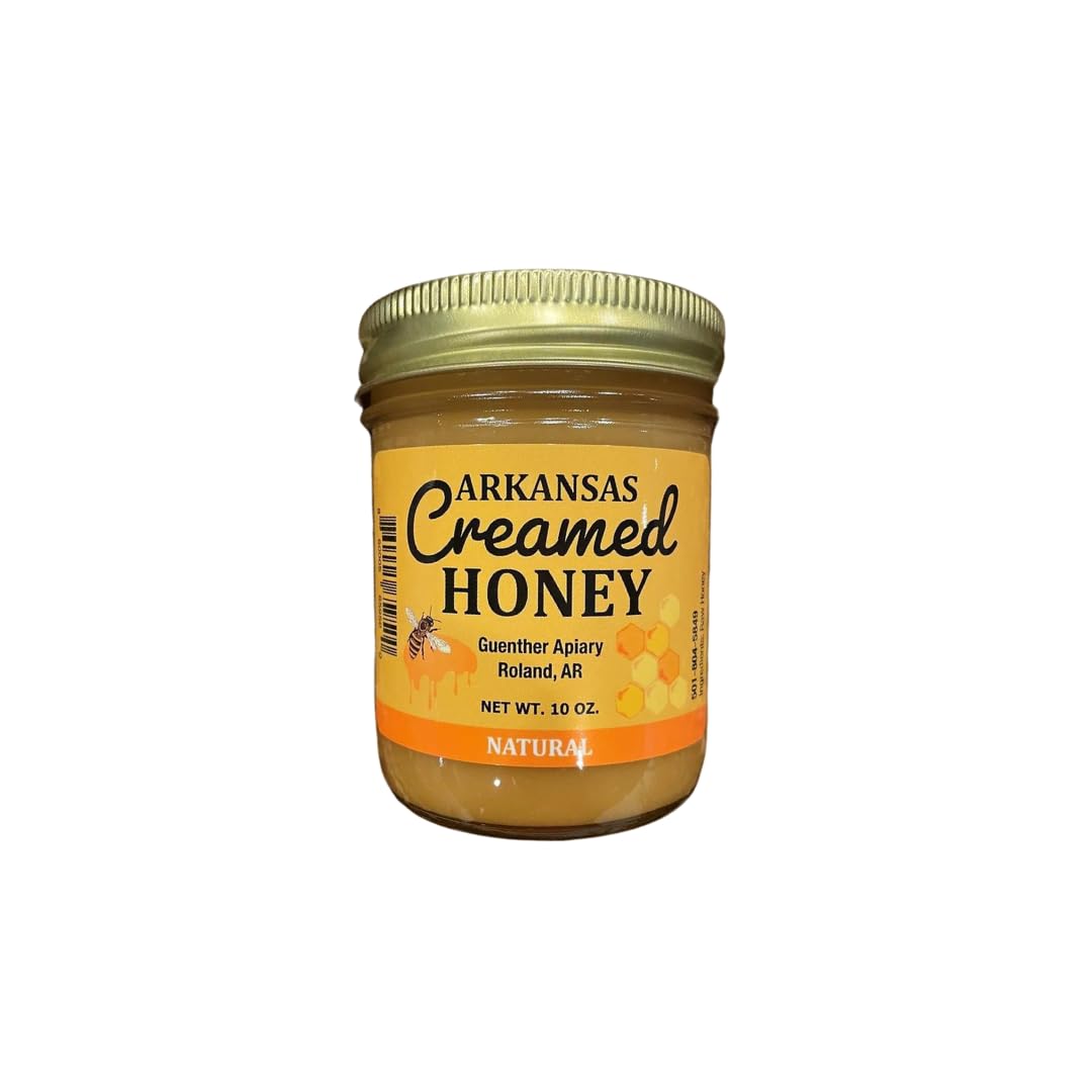 GUENTHER APIARY Natural Creamed Honey, 10 OZ