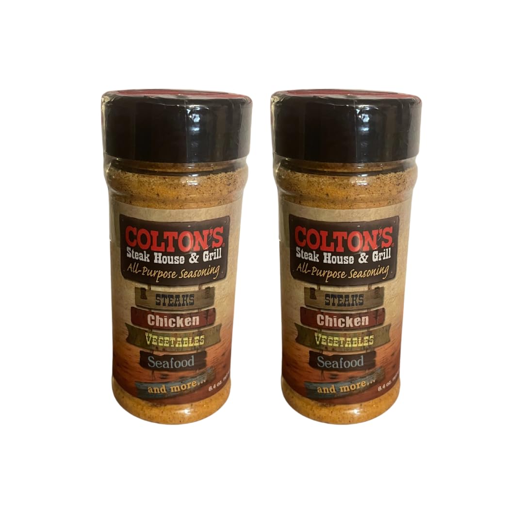 Colton's Steak House & Grill All-Purpose Seasoning 8.4oz (2 Pack)