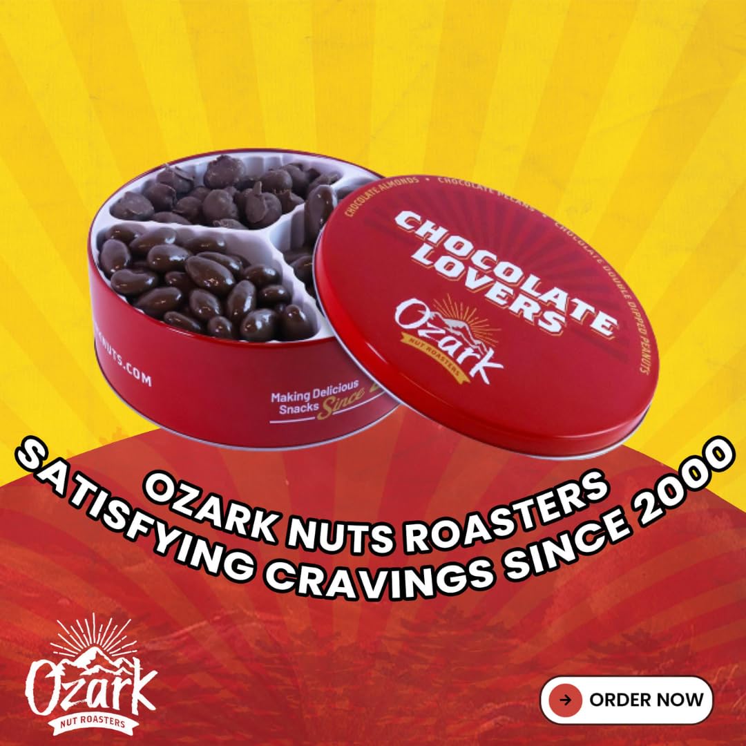 Ozark Nut Gift Tins (Chocolate Lovers Gift Tin)