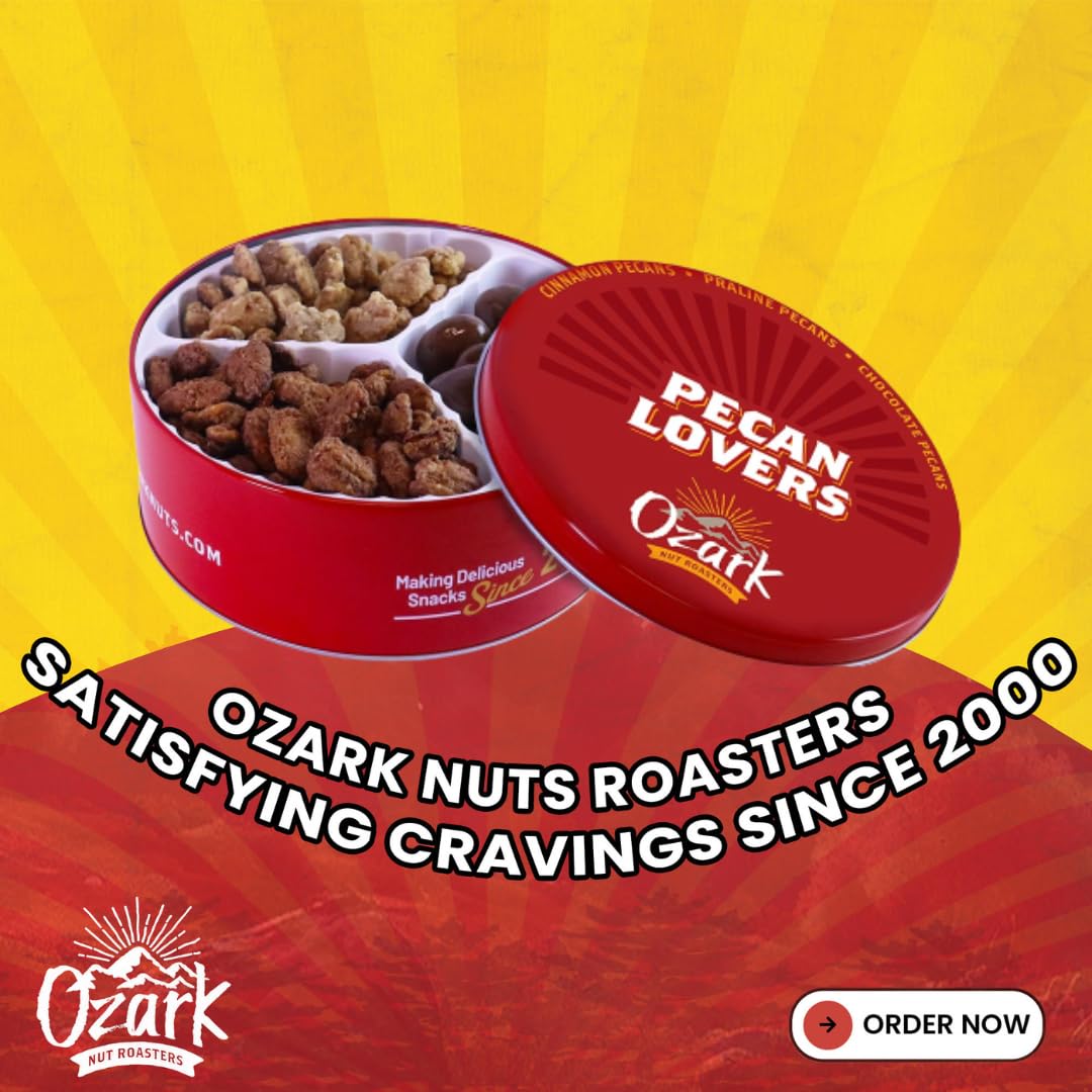 Ozark Nut Gift Tins (Chocolate Lovers Gift Tin)