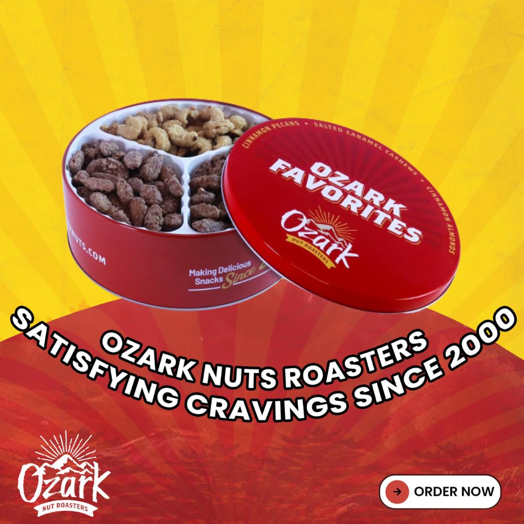 Ozark Nut Gift Tins (Chocolate Lovers Gift Tin)