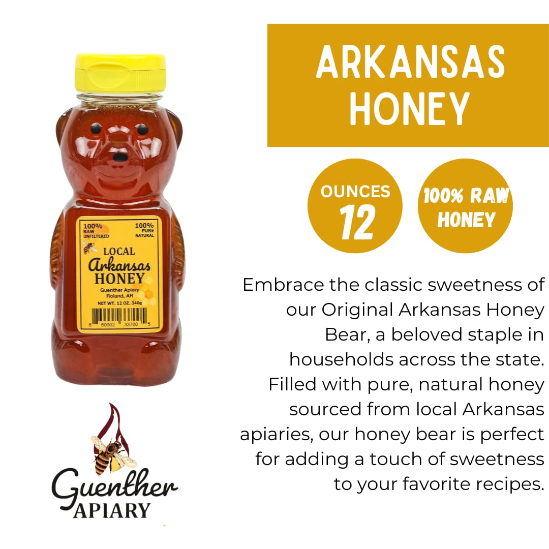 GUENTHER APIARY Arkansas Honey, 12 OZ