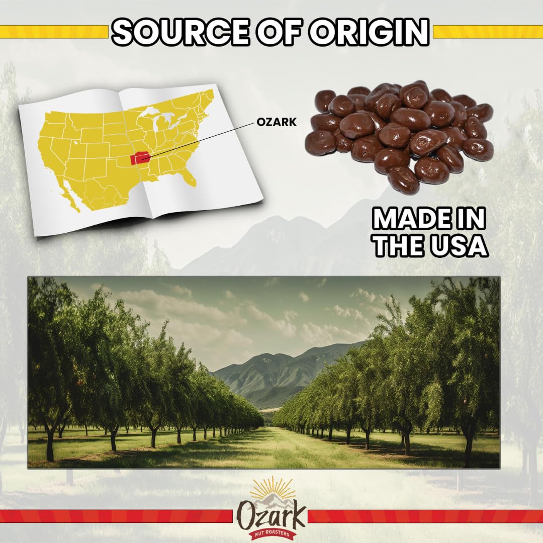 OZARK NUT ROASTERS, No Sugar Added Raisins, Flavored Snack Nuts, World-Class Gourmet Candied Peanuts, Resealable Pack