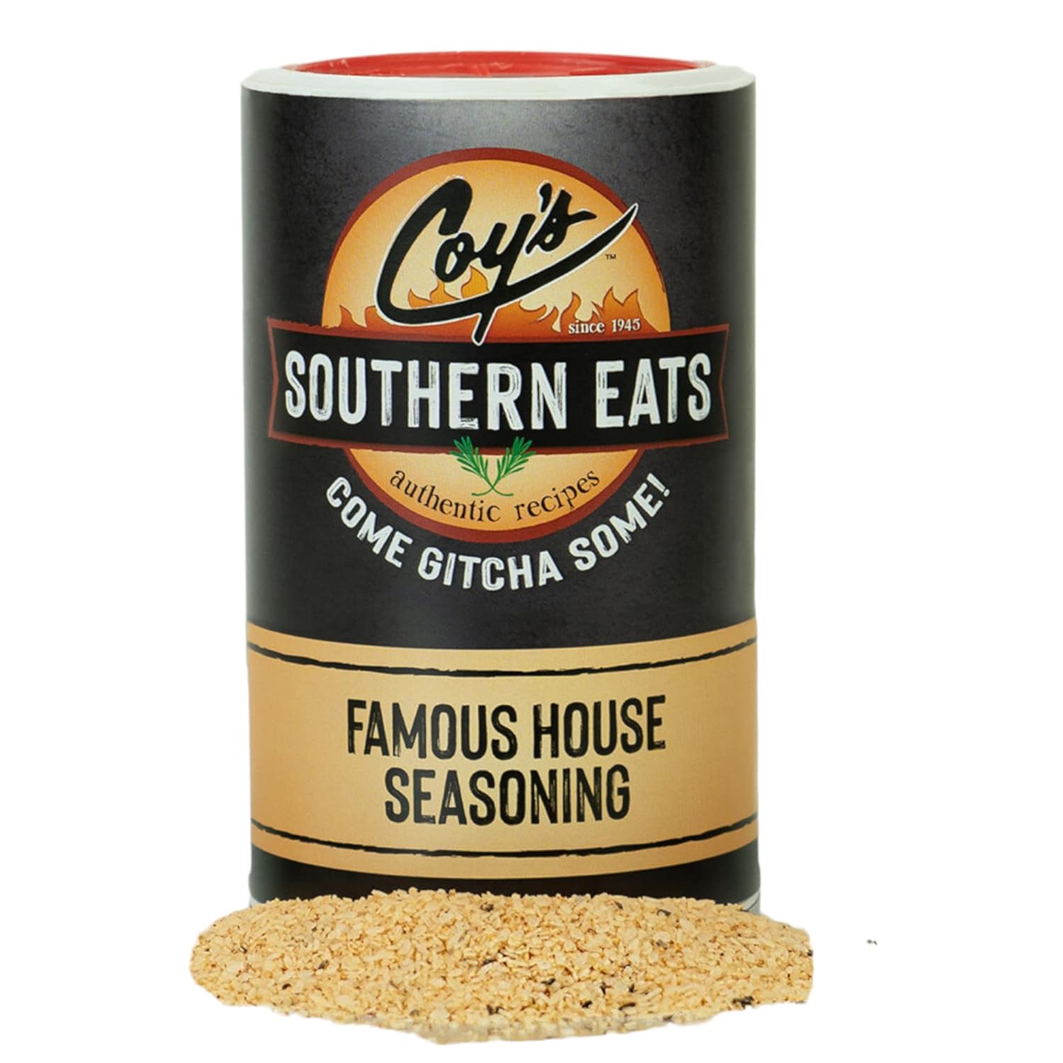 Coy's Southern Eats Famouse House - Seasonings and Spices For Cooking & Grilling - All Purpose Seasoning - NO MSG - Steak Seasoning - Chicken Seasoning - Restaurant Recipe Pantry Staples (2 Pack)